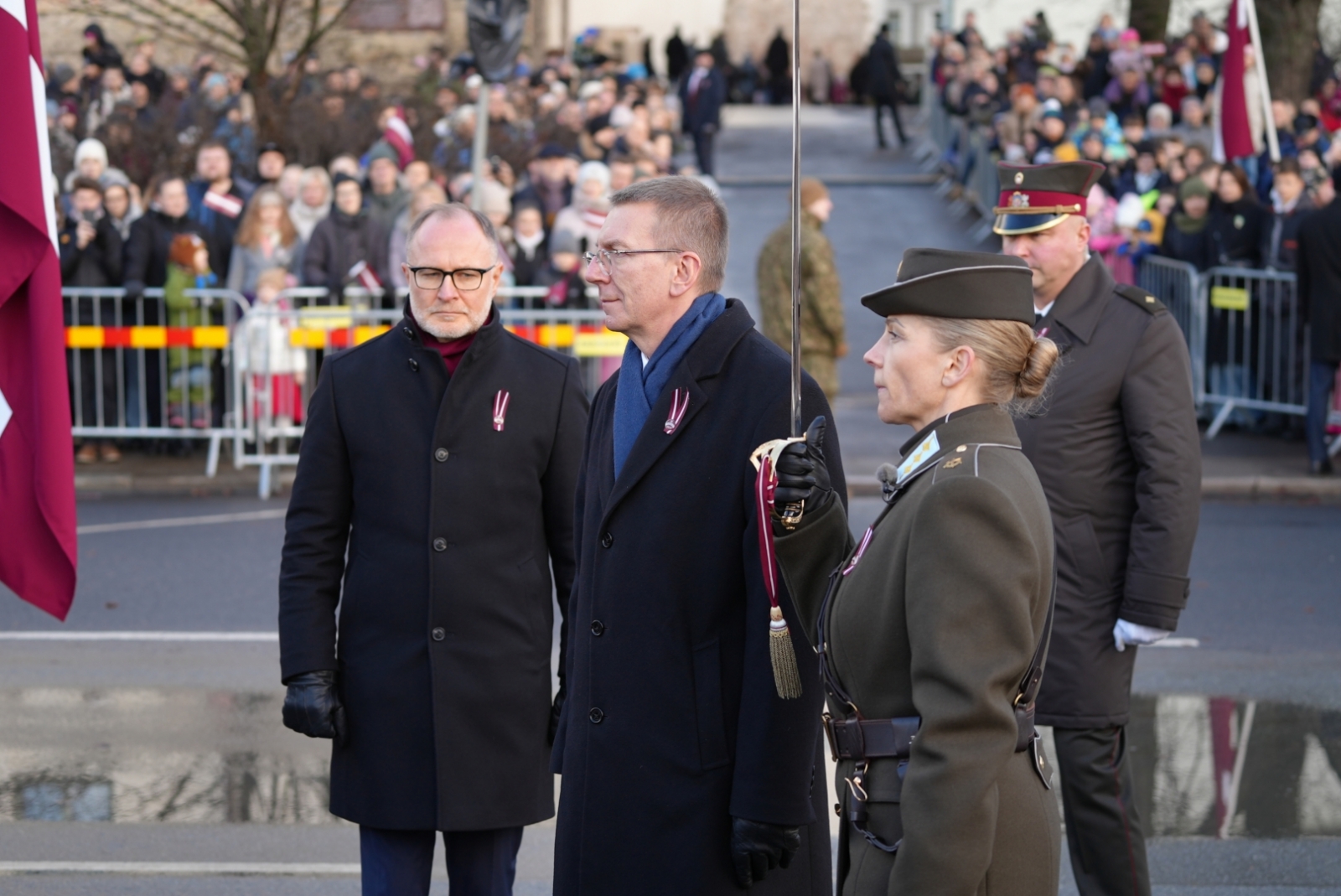 Iekšlietu ministrijas vadība un iekšlietu dienesti piedalās Latvijas Proklamēšanas gadadienai veltītajā parādē